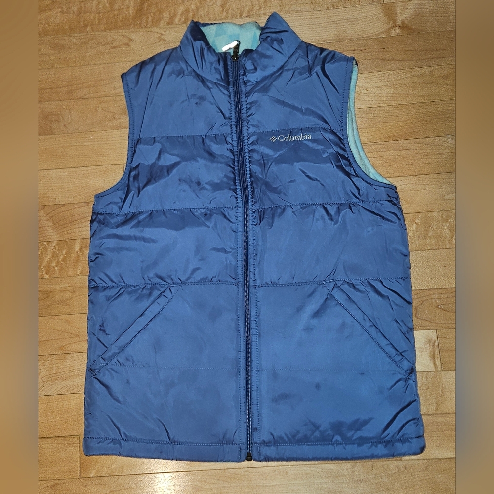 Columbia Kids Blue Puffer Vest